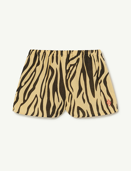 [The Animals Observatory]  Yellow Zebra Calm Pants [ 6Y]