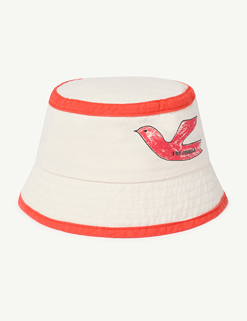 [The Animals Observatory]  White Bird Starfish Hat[L (56cm)]
