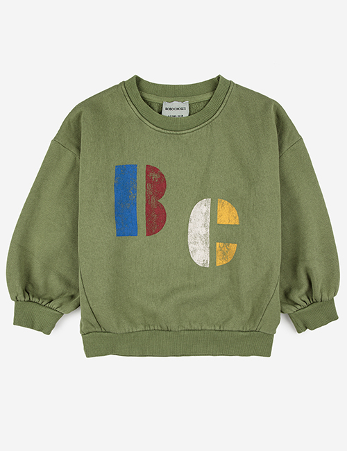 [BOBO CHOSES]Multicolor B.C sweatshirt [2-3Y, 4-5Y, 8-9Y, 12-13Y]