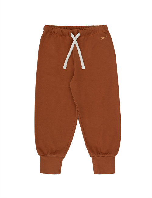 [TINY COTTONS]  TINY SWEATPANT_brown [8Y, 10Y]