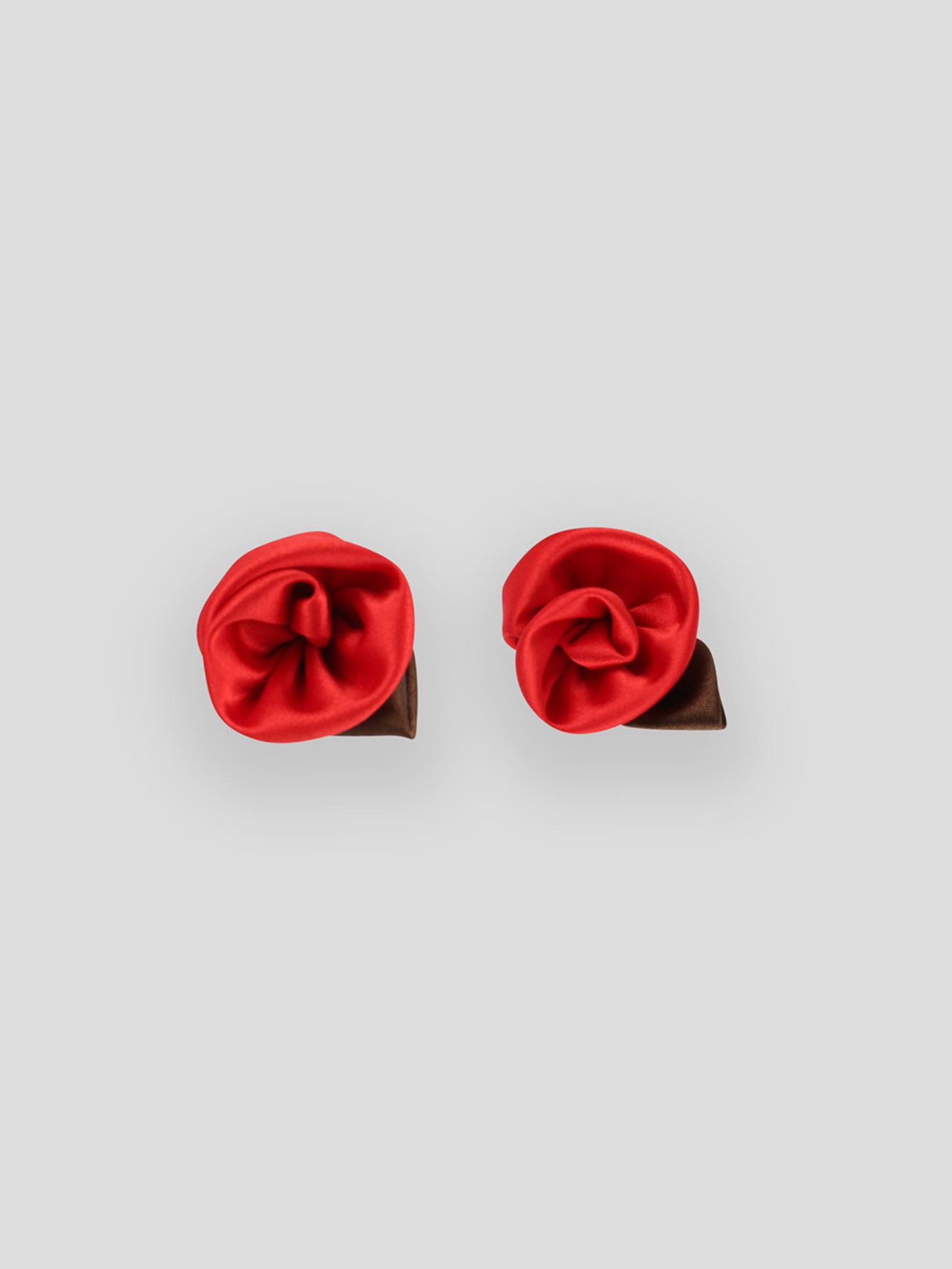 ROSE EARRING [RED]