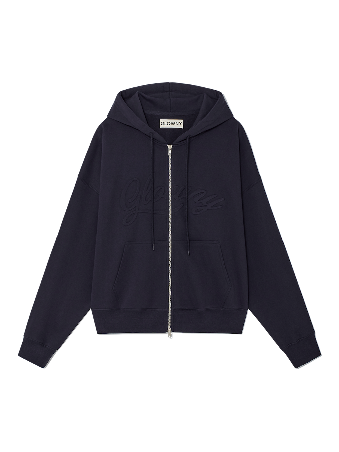 トップス GLOWNY JORDAN ZIP-UP HOODIE JORDAN ZIP-UP HOODIE (NAVY) - GLOWNY