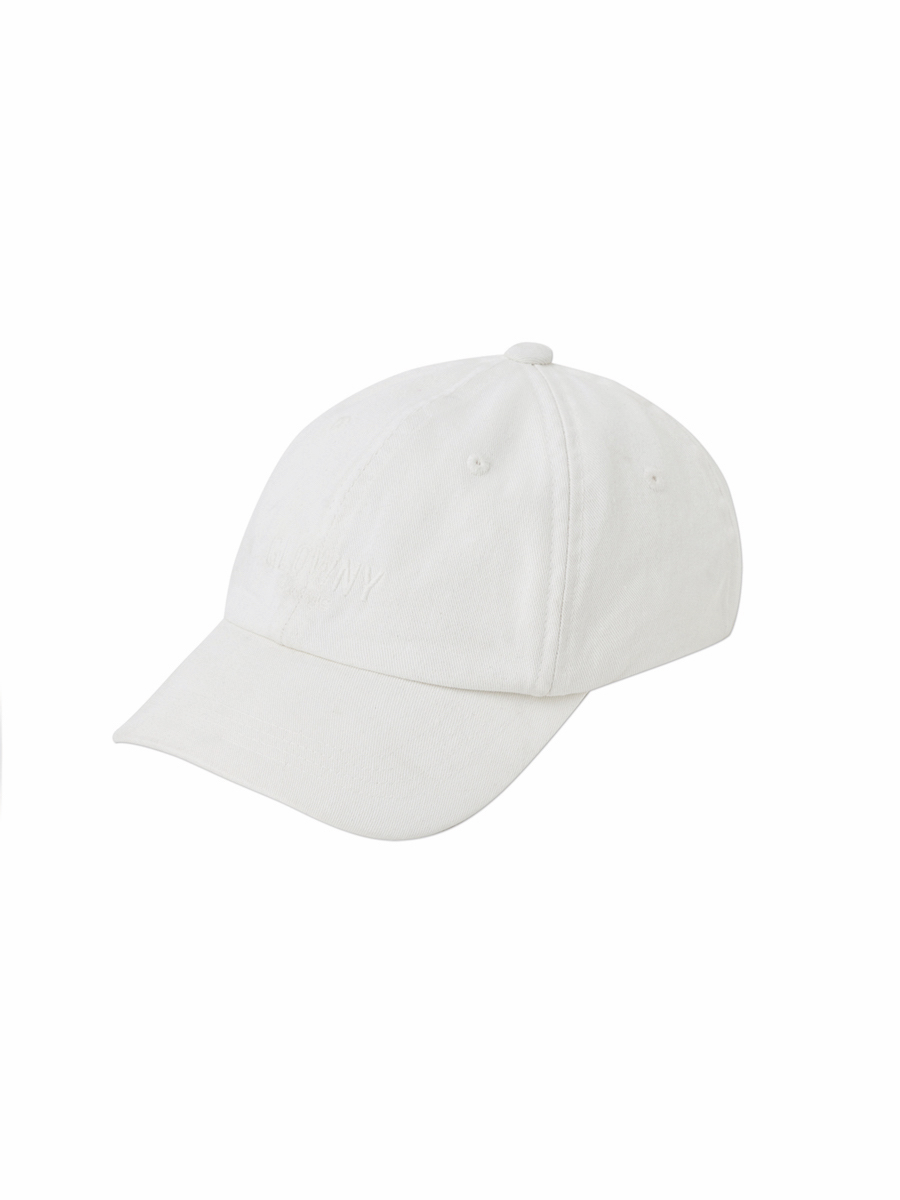 G CLASSIC WASHED BALL CAP (WHITE)