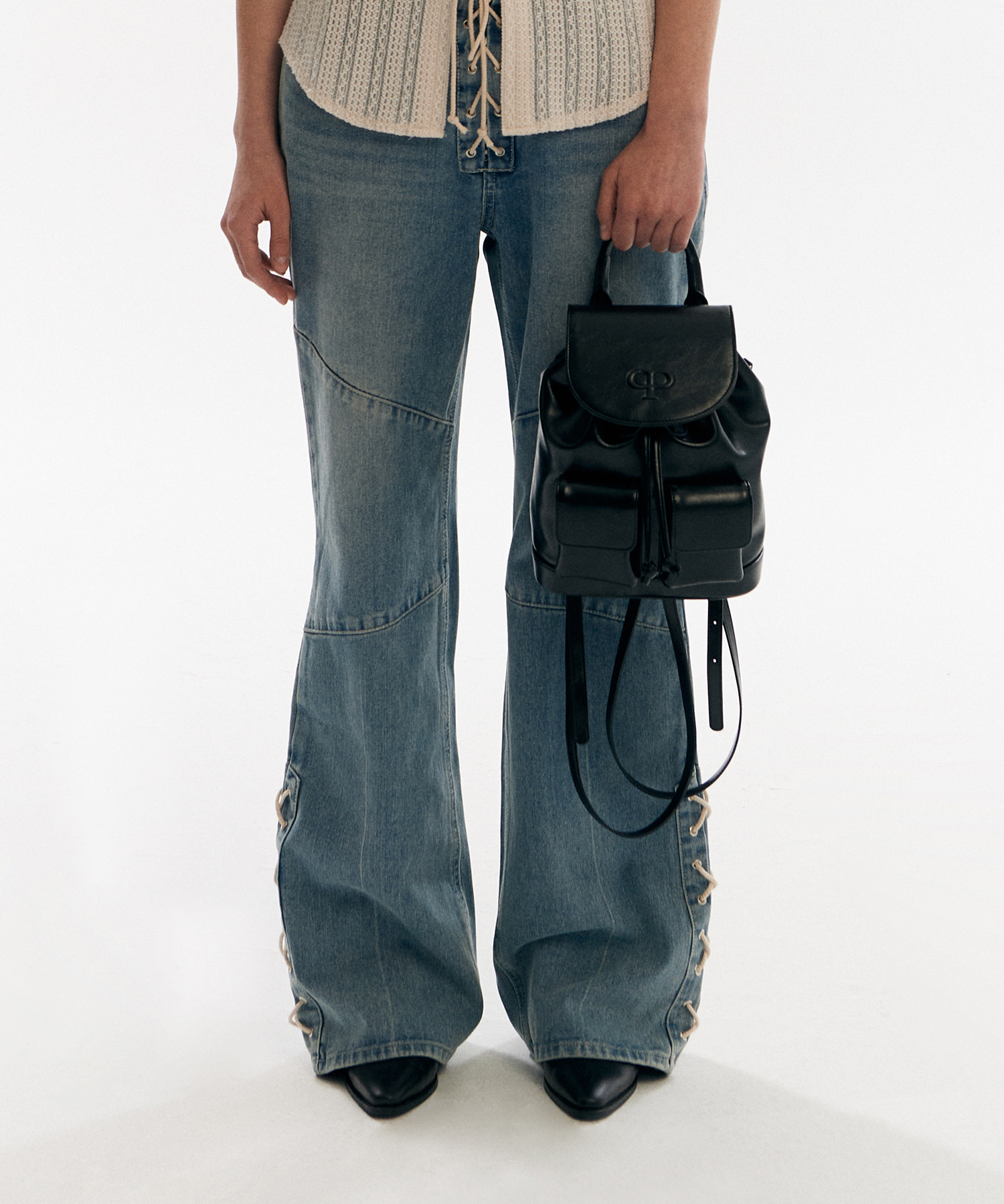 バックパック・リュック CHRISTINE PROJECT CHRISTINE MINI BACKPACK(BLACK PEPPER) CHRISTINE MINI BACKPACK(BLACK PEPPER)