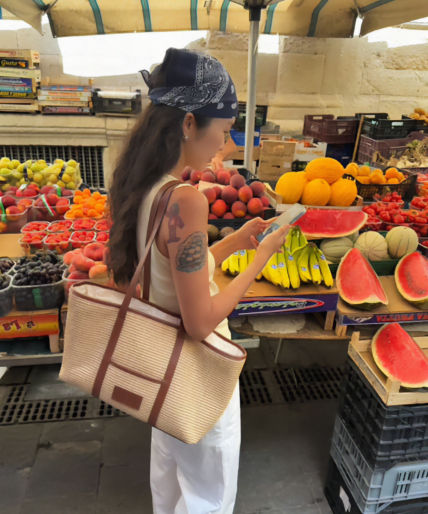 【CHRISTINE PROJECT】Reborn Bag Small Mustard christineproject - BIG BAG
