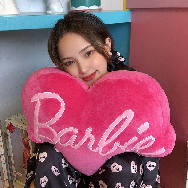 Love Barbie Soft Heart Cushion_H66513