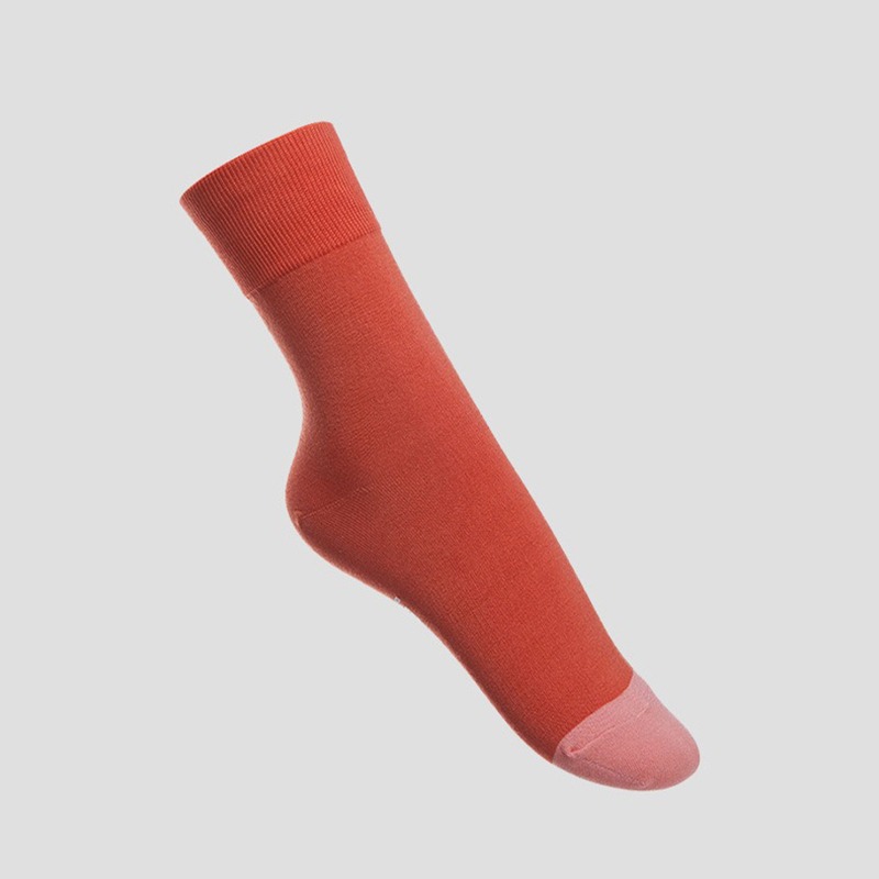 [LZSD]Color Block Socks (brown)