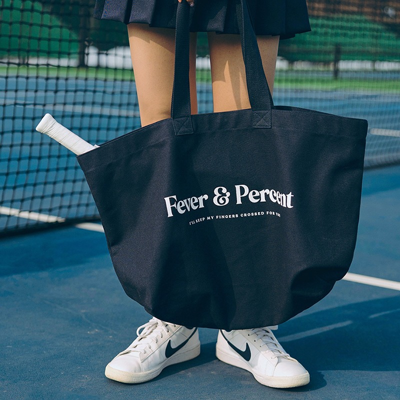 Fever Percent. Finger Crossed Shopper Bag