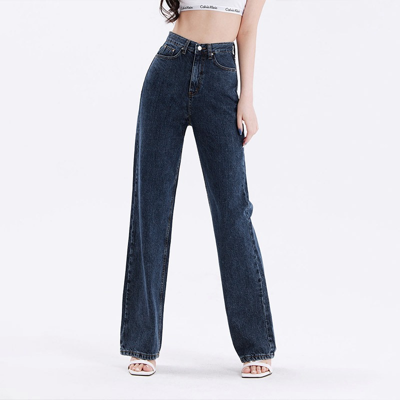 -5KG JEANS Cora High-waist Straight Jeans