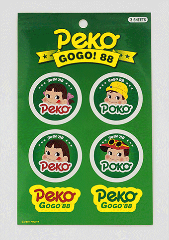 Peko GOGO88 Retro Emotion Stickers Pack