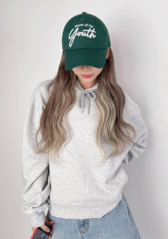 [LZSD] Youth Embroidered Ball Cap (dark green)