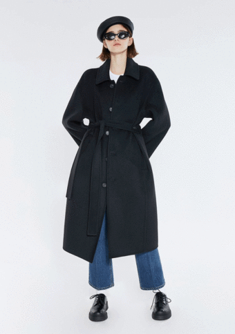 [LZSD]Classy Winter Long Coat (black)
