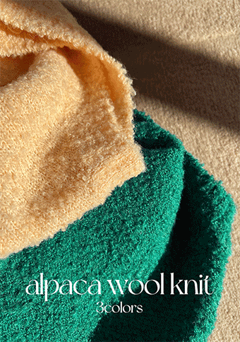 ポップコーンアルパカウール knit