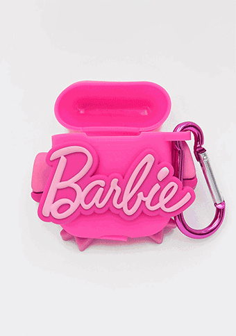 Barbie Room. Pink Ribbon Airpod Case
