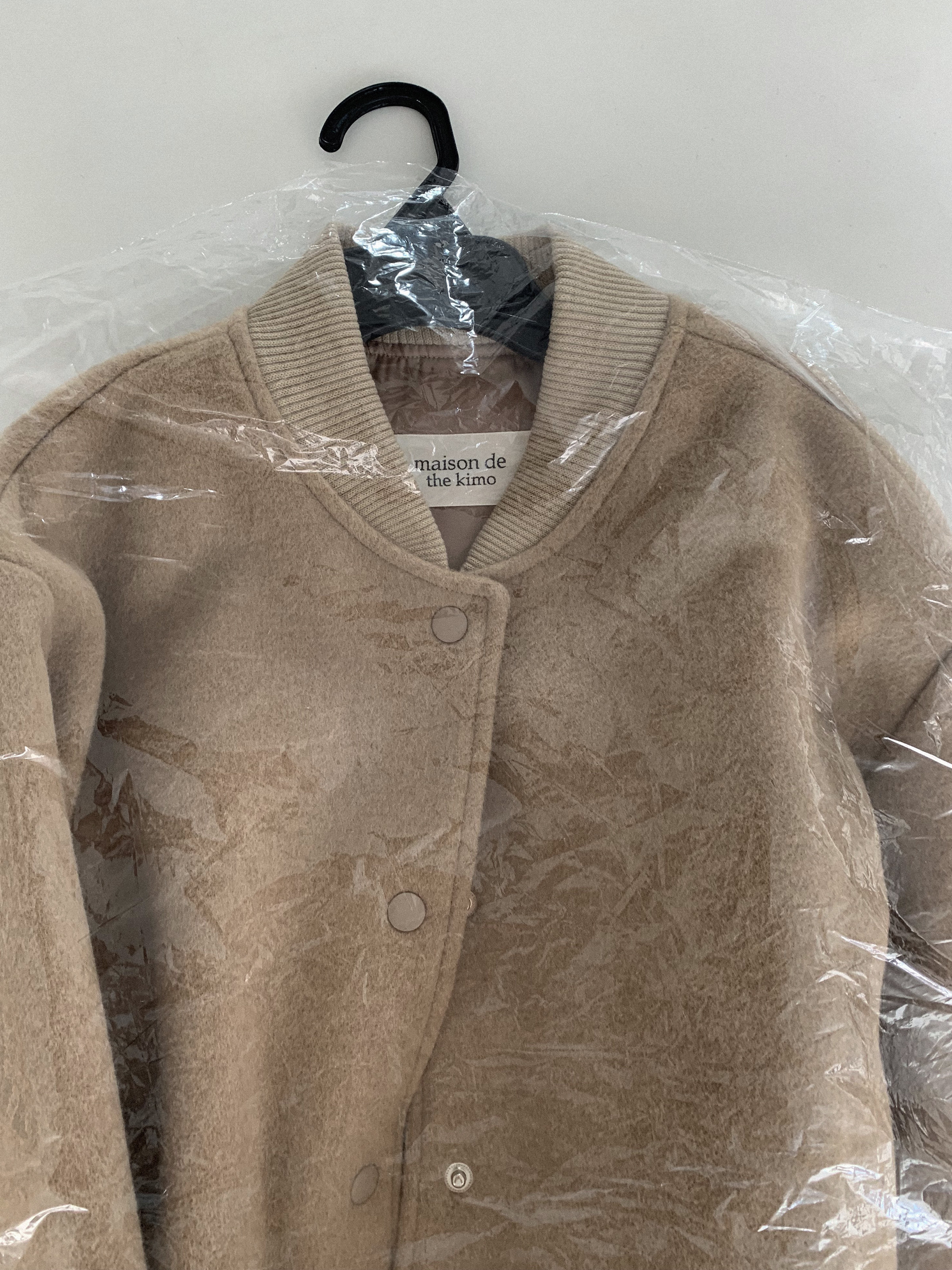 Bru wool jacket (beige 6th re-order)