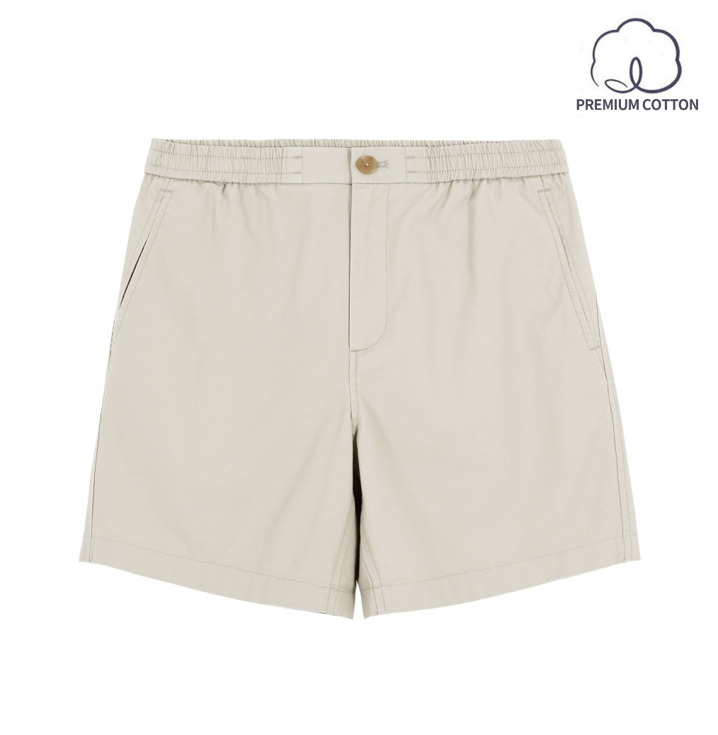 shorts white color image-S1L46