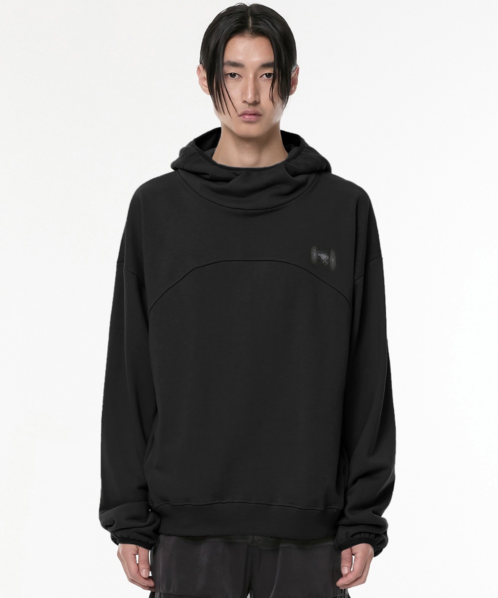 FLARE UP플레어업 Arch Division High Neck Hoodie (FL-115_Black)