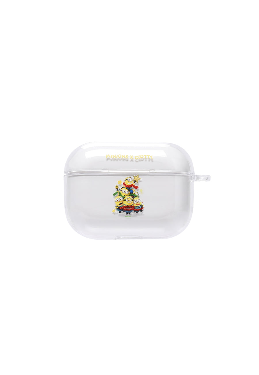 CLOTTYMINIONS TREE AIRPODS PRO CASE [CLEAR]
