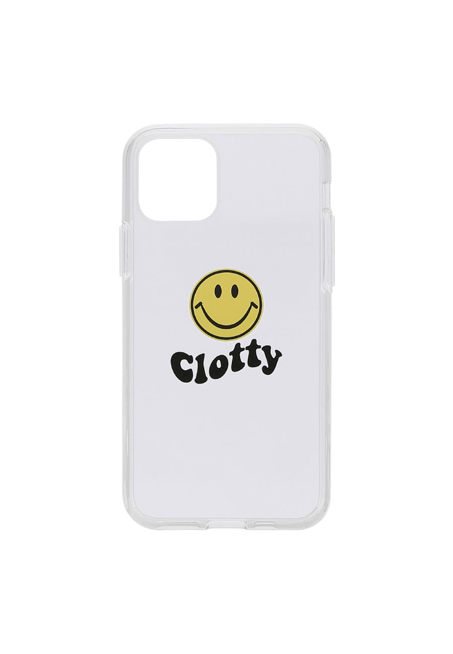 SMILE WAVE  HARD JELLY PHONE CASE[CLEAR]