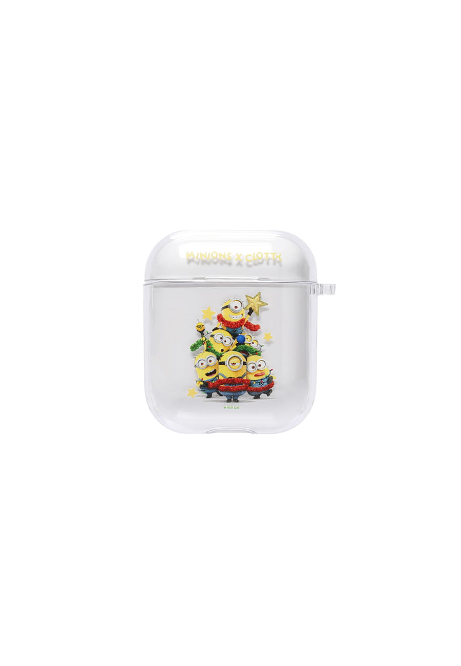 CLOTTYMINIONS TREE AIRPODS CASE [CLEAR]