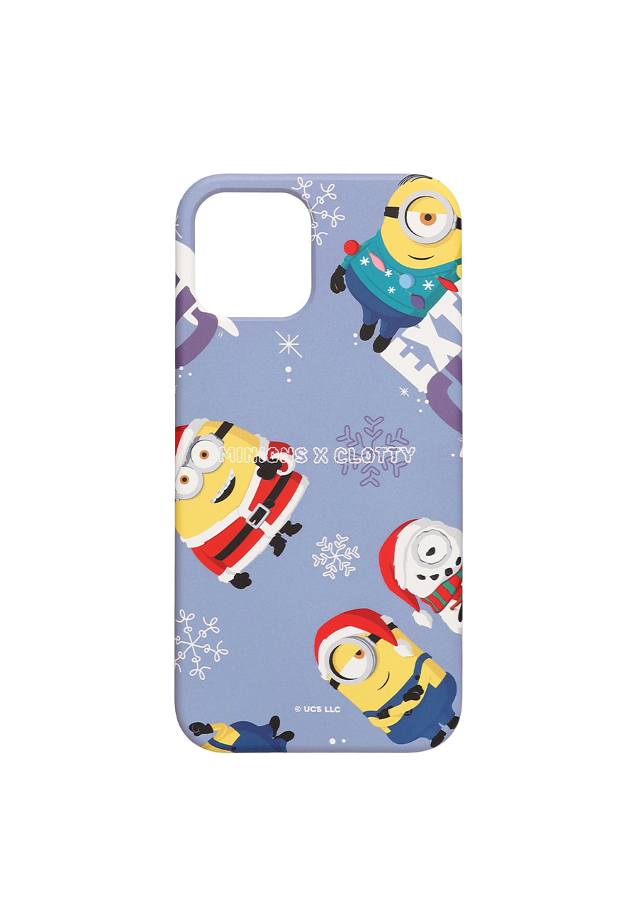 MINIONS PATTERN IPHONE CASE [BLUE] IPHONE12