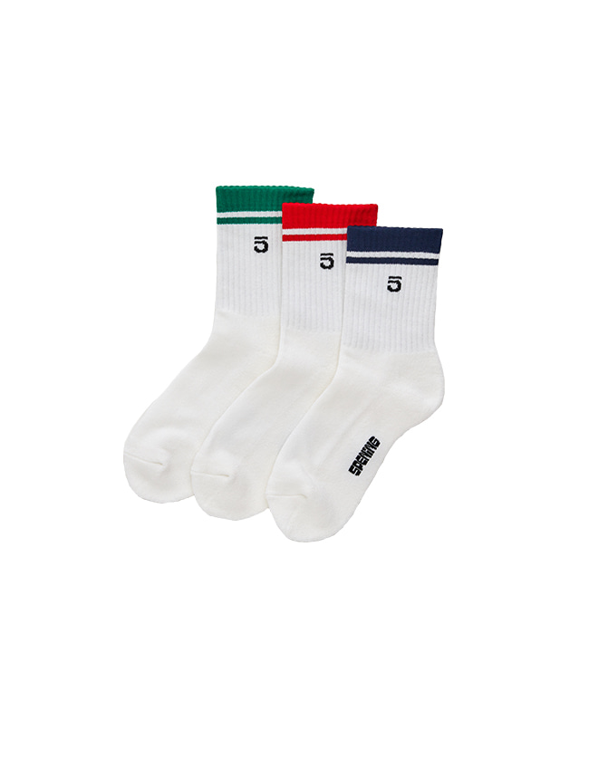 Crew Sports Socks (3Colors)