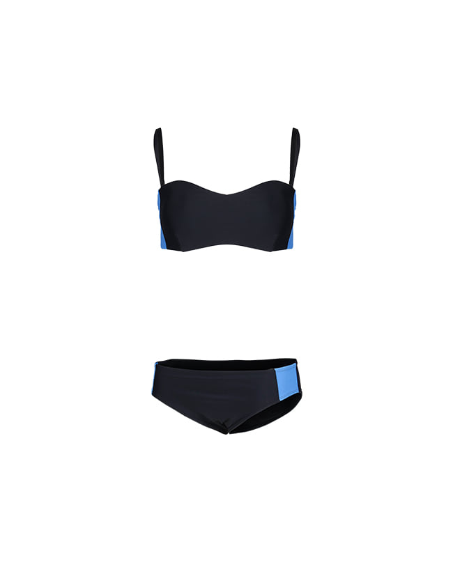 15 Sienna Bikini - Black / Blue