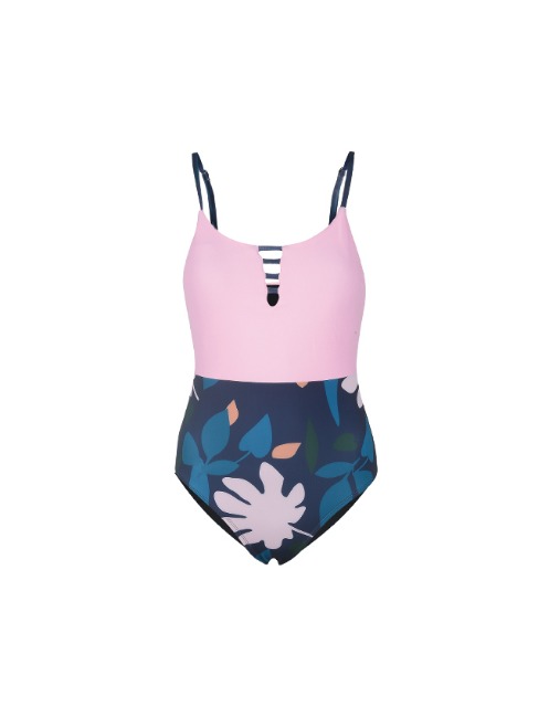 19 Berry One Piece - Pink / Print