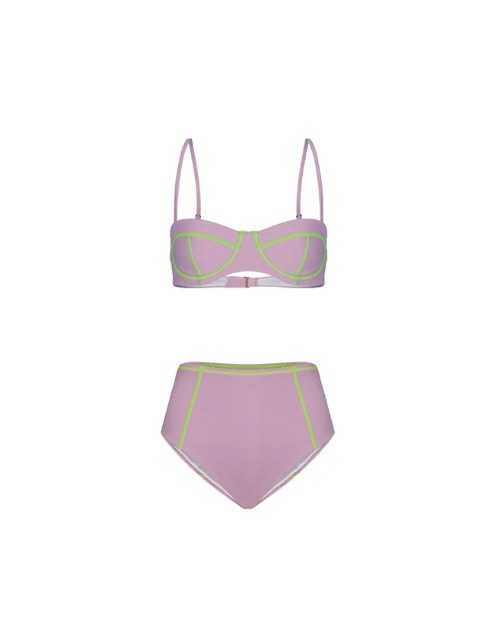 [3차 7월 20일이후 예약배송] Giselle Bikini Set - Lavender