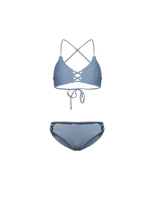 17 Bella Bikini Set - Grayish Blue
