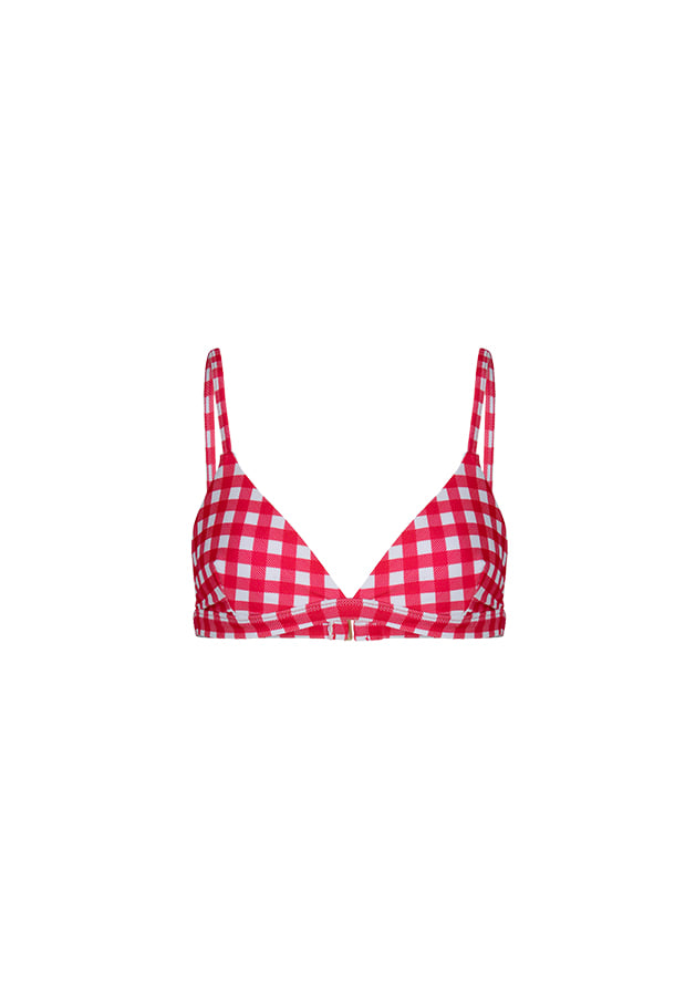 20 Angela Top - Red Check