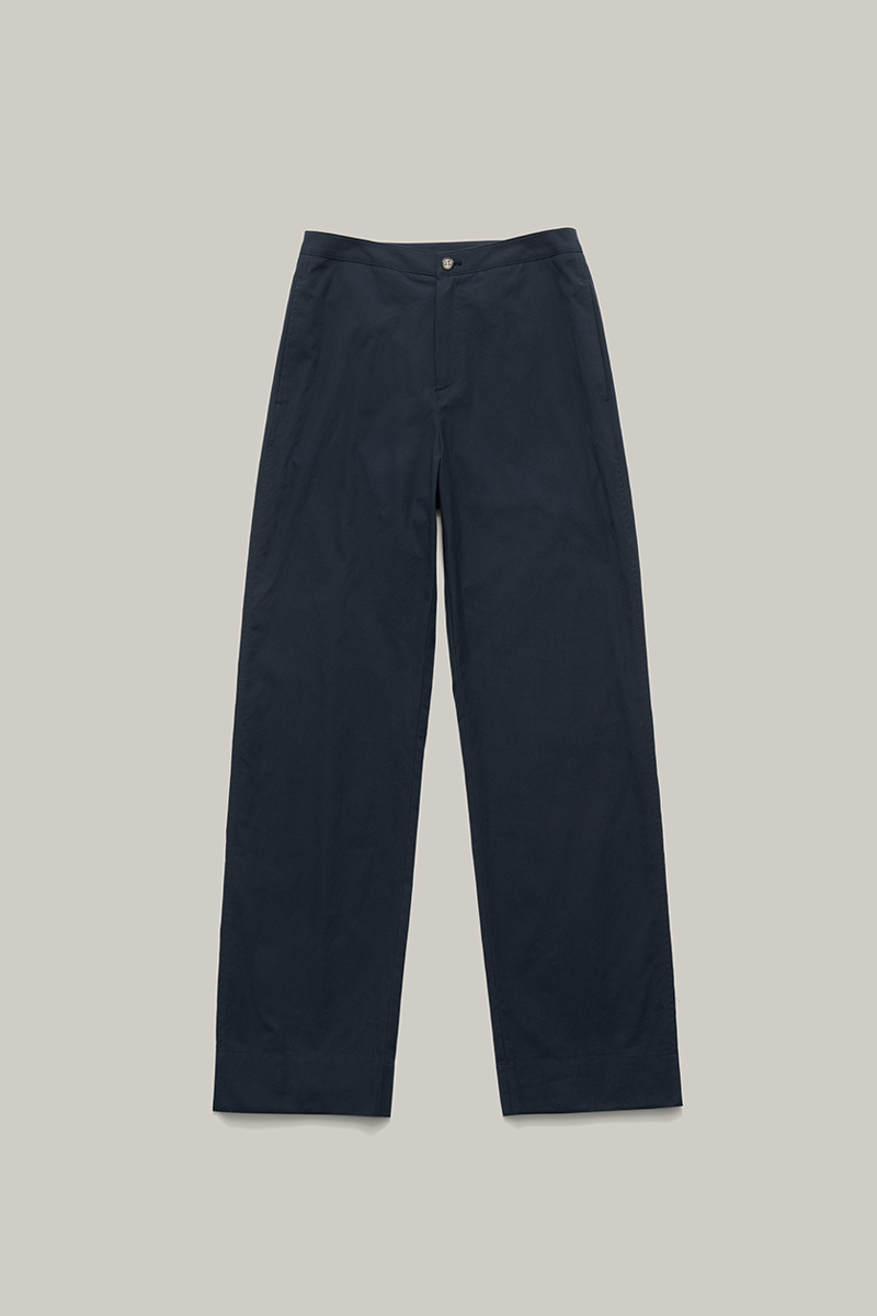 beti cotton pants (navy)
