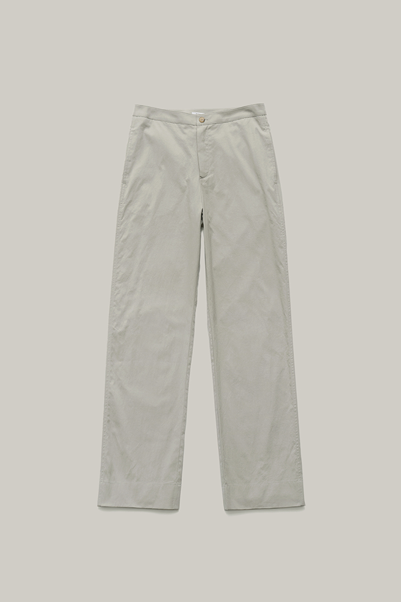 beti cotton pants (light gray)