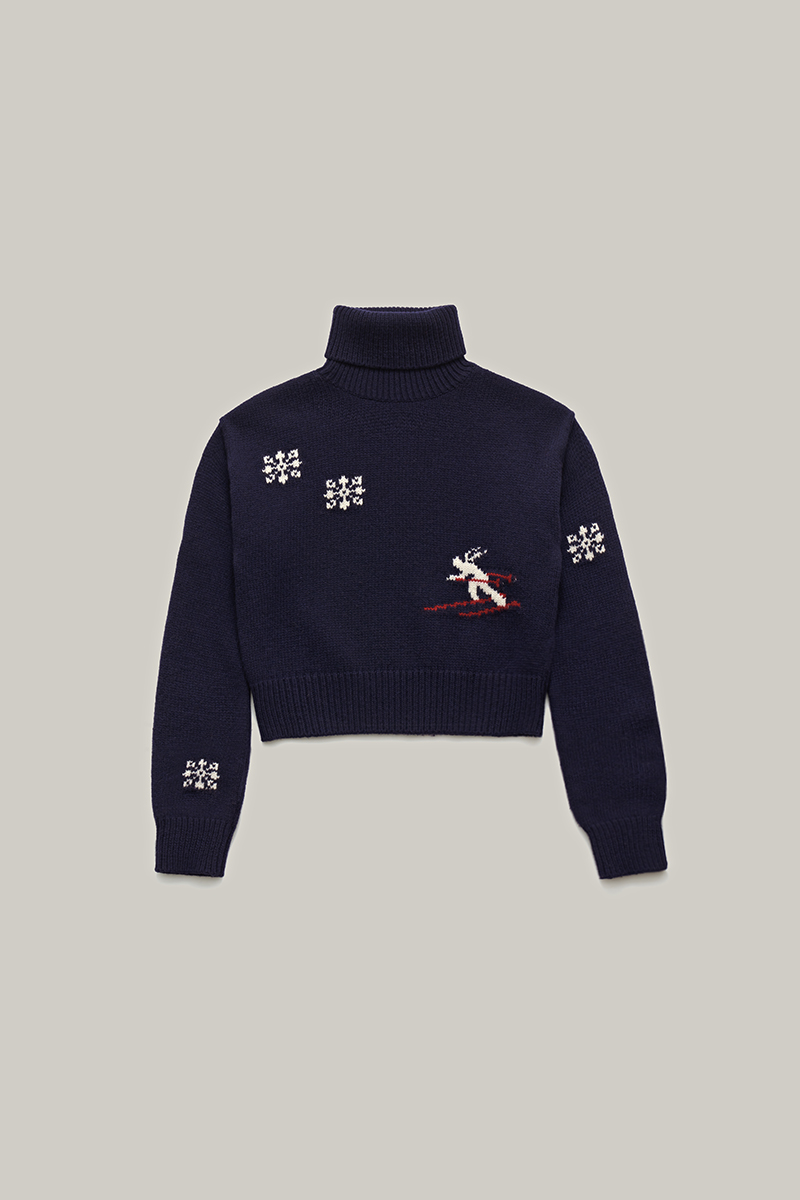 ski sweater (navy)