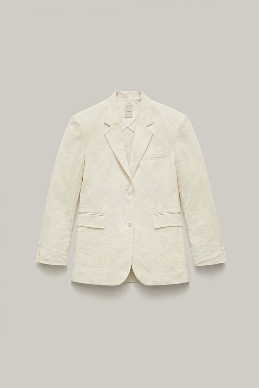 2ND / city linen jacket (cream)