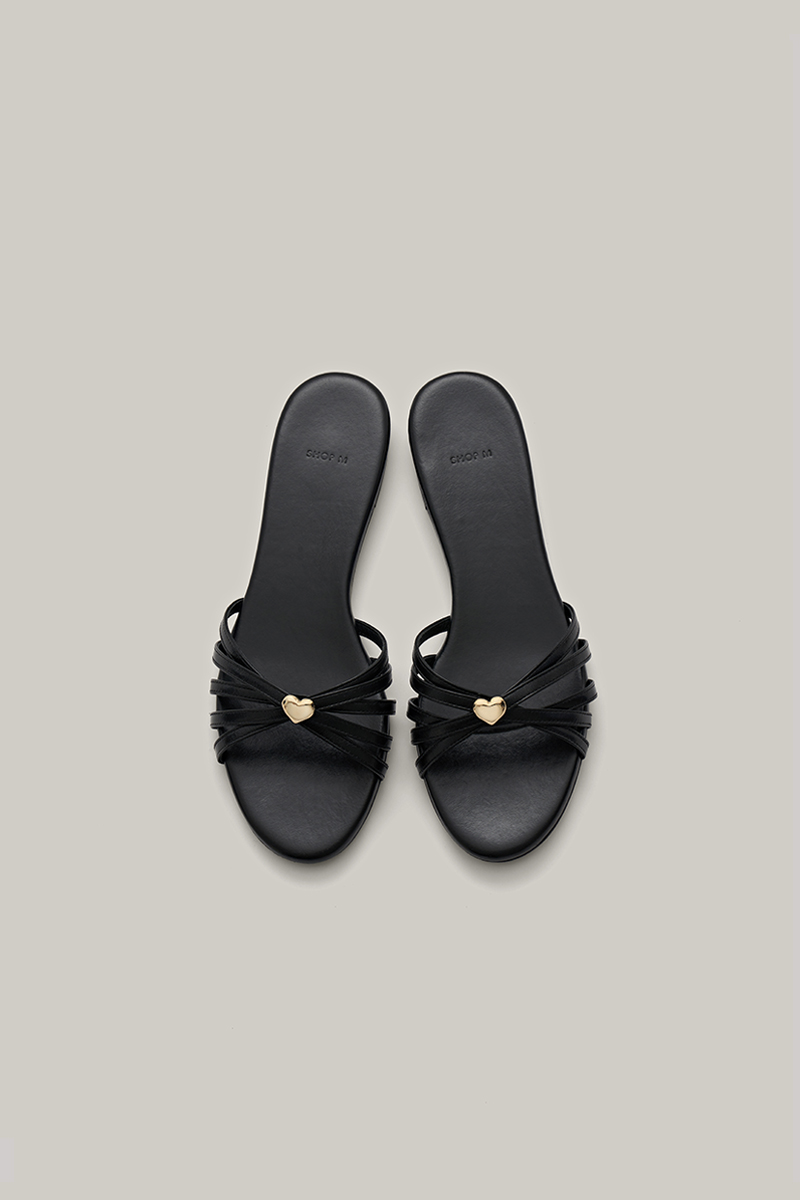 love sandals (black)