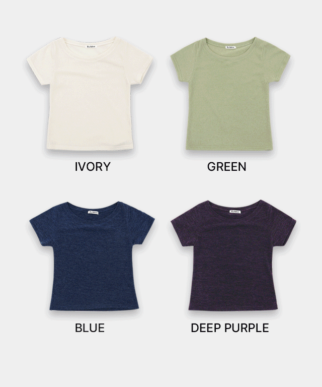 [6천장판매/MADE] 크래퍼 보카시 보트넥 티셔츠(반팔버전 추가) - 5 color