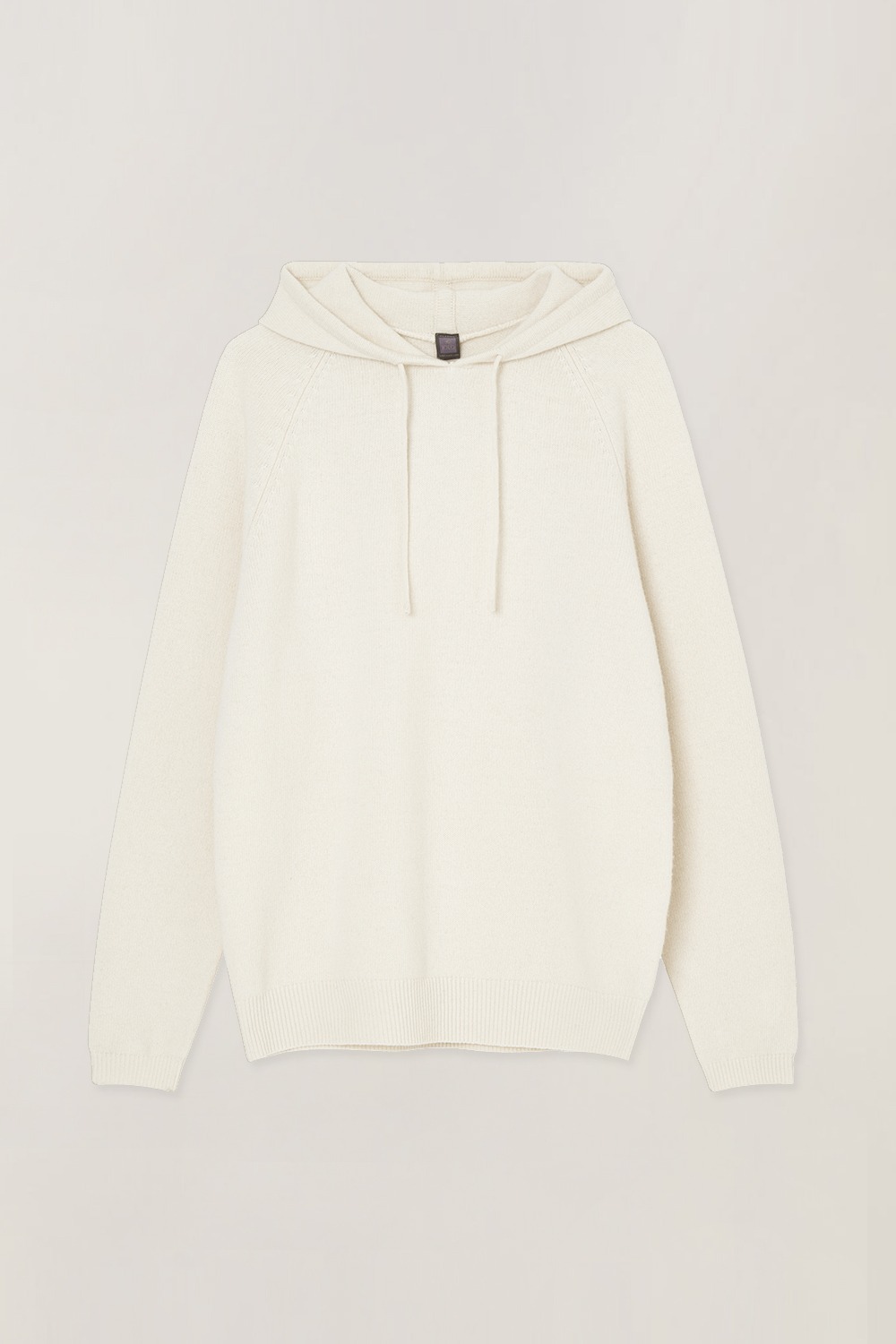 Knitted Hoodie_Ivory