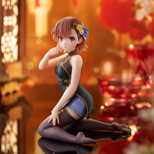 타이토 (TAITO) 어떤 과학의 초전자포T Desktop Cute 피규어 미사카 미코토 차이나 드레스ver. 리뉴얼