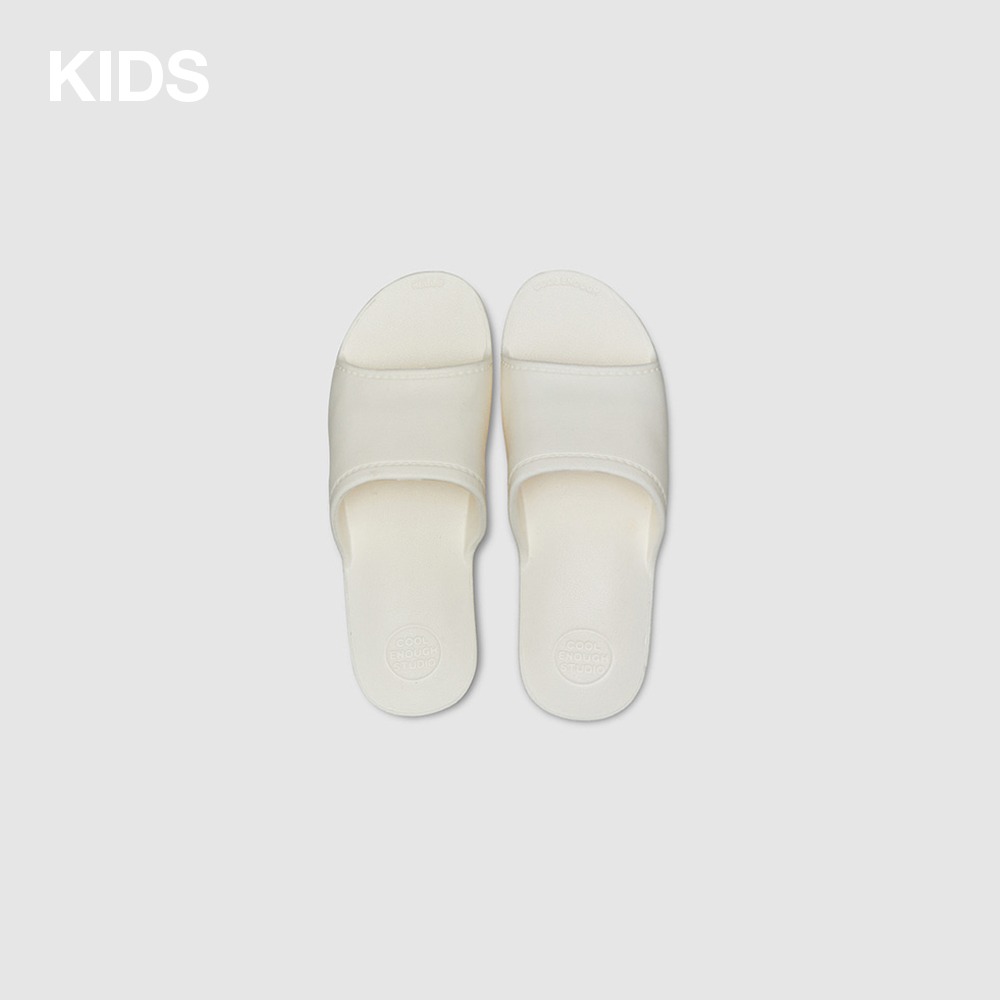 THE PLASTIC SHOES [WHITE] KIDS