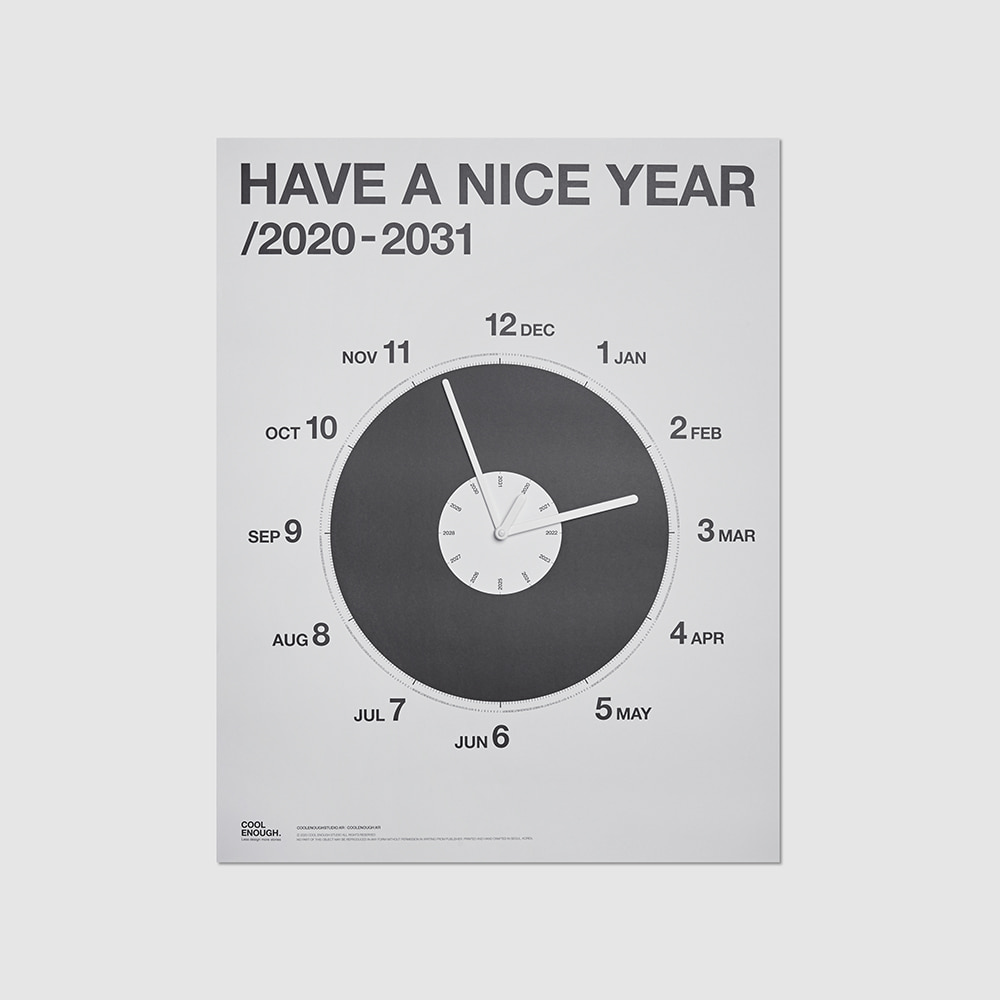HAVE A NICE YEAR 2020-2031