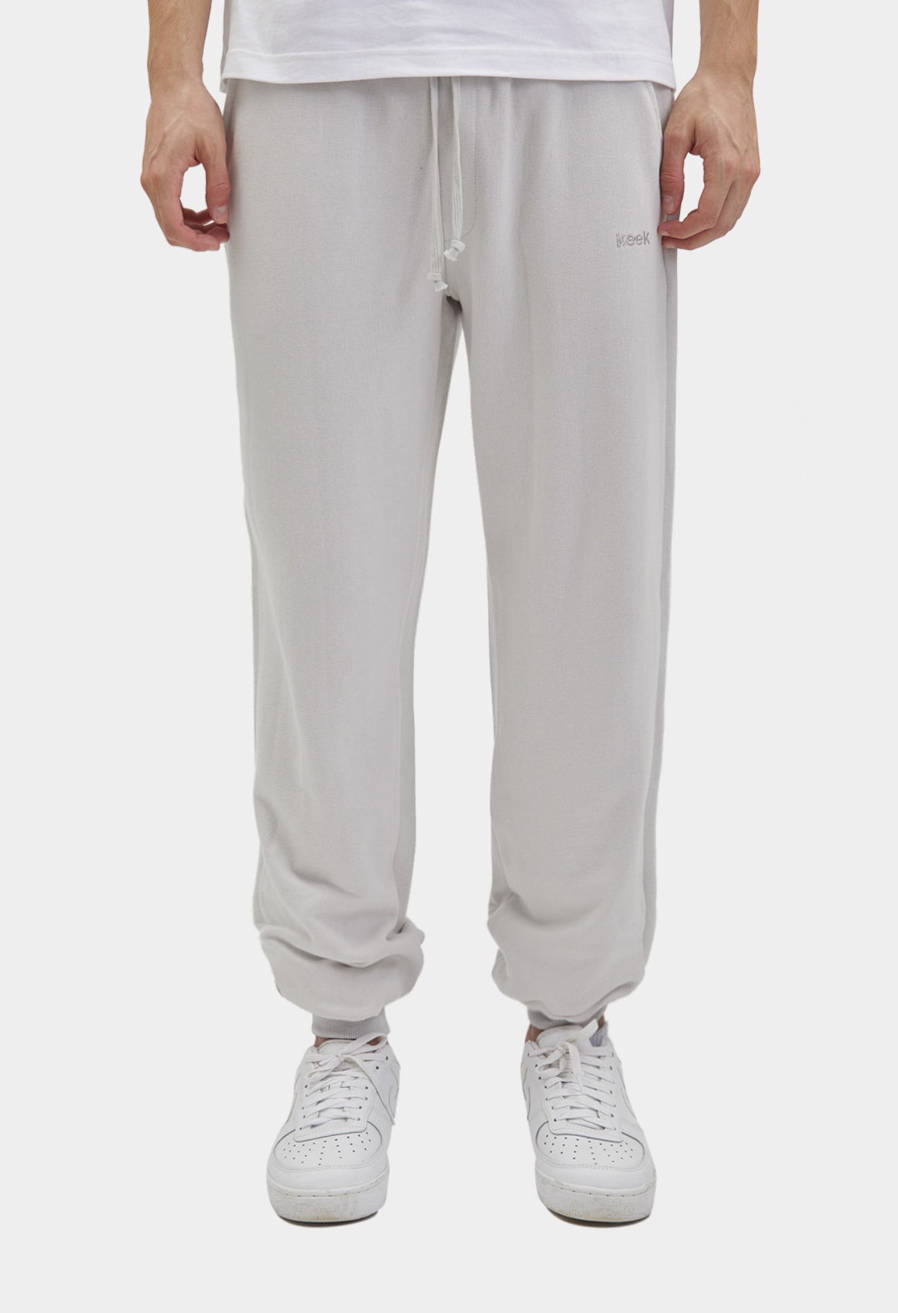 keek [Unisex] keek Sweat Pants - Light Gray 스트릿패션 유니섹스브랜드 커플시밀러룩 남자쇼핑몰 여성의류쇼핑몰 후드티 힙색