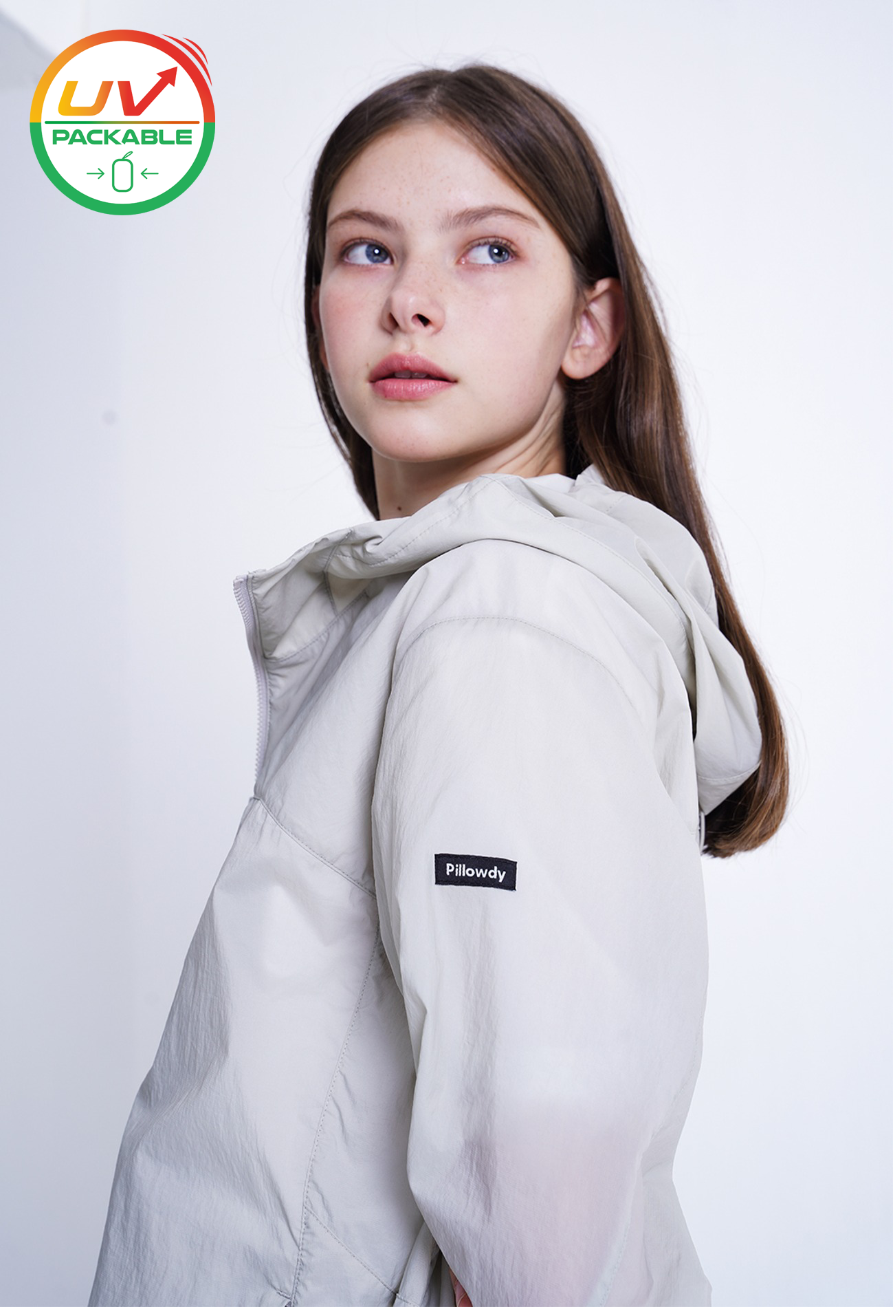 keek [필로우디] Pillowdy UV Light Windbreaker V2 - Black