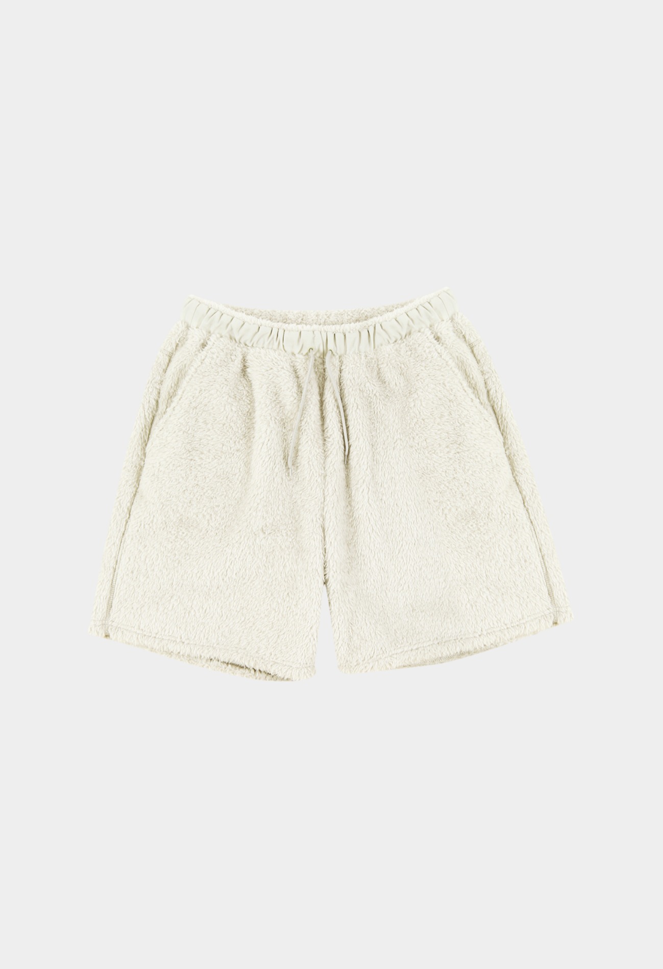 keek [필로우디] Tech Fleece Pillowdy Short Pants - Ivory 스트릿패션 유니섹스브랜드 커플시밀러룩 남자쇼핑몰 여성의류쇼핑몰 후드티 힙색