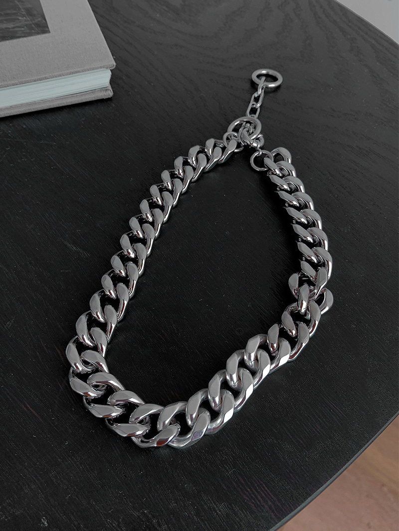 투톤체인네크리스-necklace