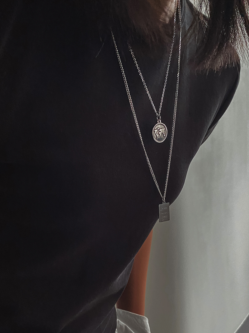 사각체인크리스-necklace