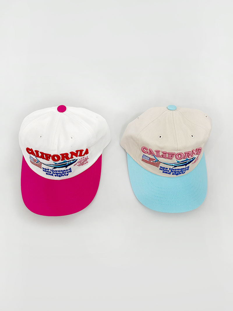 피쉬캘리포니아캡-cap (핑크 당일배송)