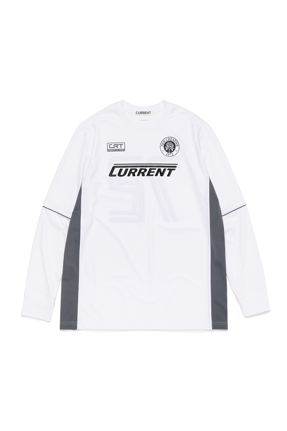 CURRENT SPORT OVER SOCCER JERSEY TOP [WHITE]		