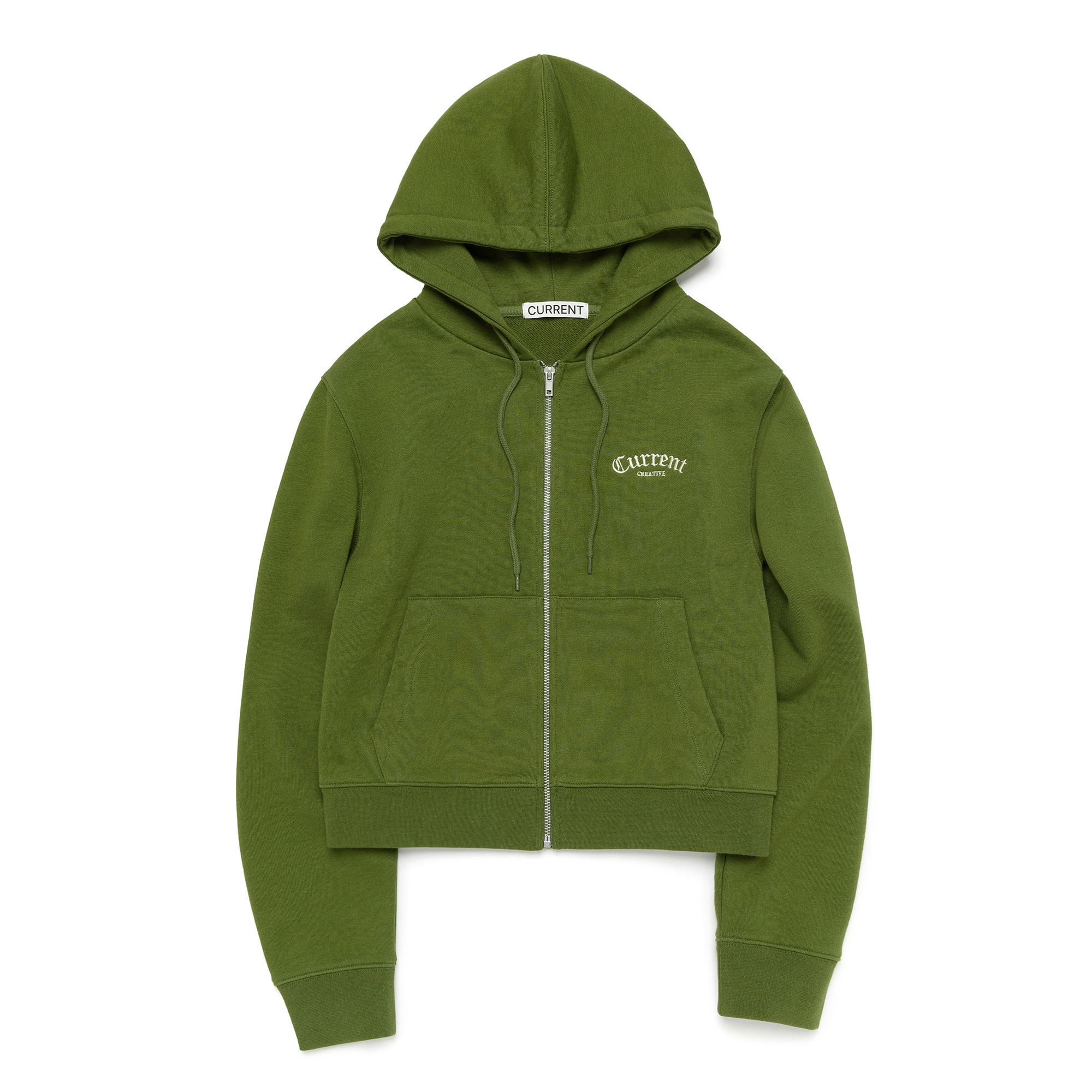 CURRENT HOODED JERSEY TOP [LIGHT GREEN]		