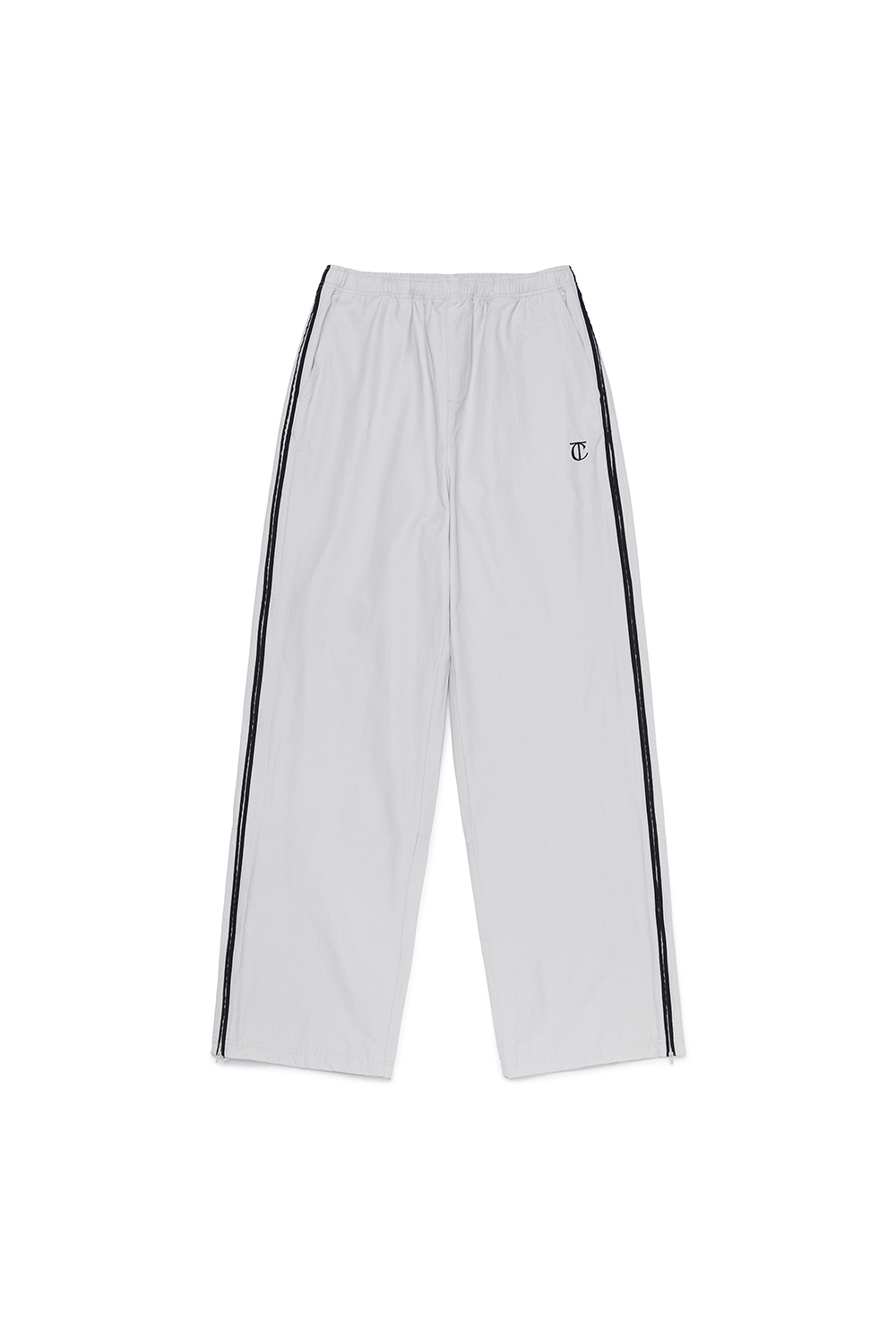 LOW RISE TRACK PANTS [GREY]		